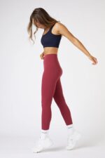 ButterSoft High Waist Legging in Cherry Red - Sillvela