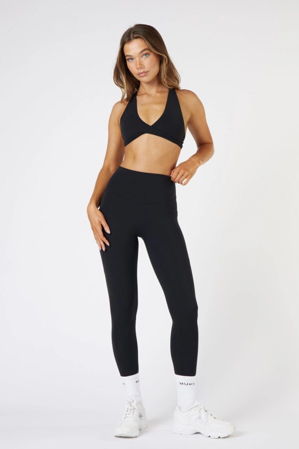 ButterSoft Pocket High Waist Legging in Black - Sillvela