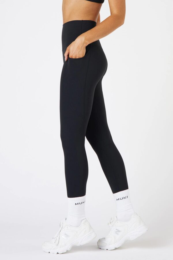 ButterSoft Pocket High Waist Legging in Black - Sillvela