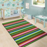 Baja Mexican Print Sillvela Area Rug