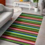 Baja Mexican Print Sillvela Area Rug