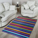 Baja Serape Mexican Sillvela Area Rug