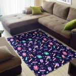 Ballet Pattern Print Sillvela Area Rug
