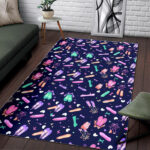 Ballet Pattern Print Sillvela Area Rug