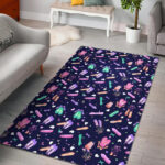 Ballet Pattern Print Sillvela Area Rug