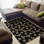 Bee Honey Gifts Pattern Print Sillvela Area Rug