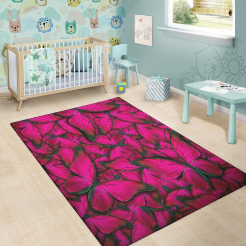 Black-Pink-Butterfly-Print-Floor-Mat-2_700x700