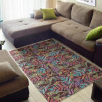 Bohemian Boho Pattern Print Sillvela Area Rug
