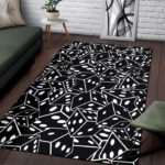 Casino Dice Print Pattern Sillvela Area Rug