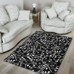 Casino Dice Print Pattern Sillvela Area Rug