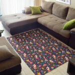 Chess Colorful Pattern Print Sillvela Area Rug