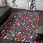 Chess Colorful Pattern Print Sillvela Area Rug