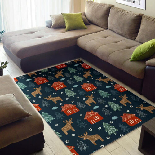 Christmas-Tree-Reindeer-Pattern-Print-Floor-Mat-2_700x700