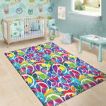 Colorful Hippie Sillvela Area Rug