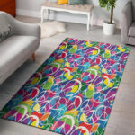 Colorful Hippie Sillvela Area Rug