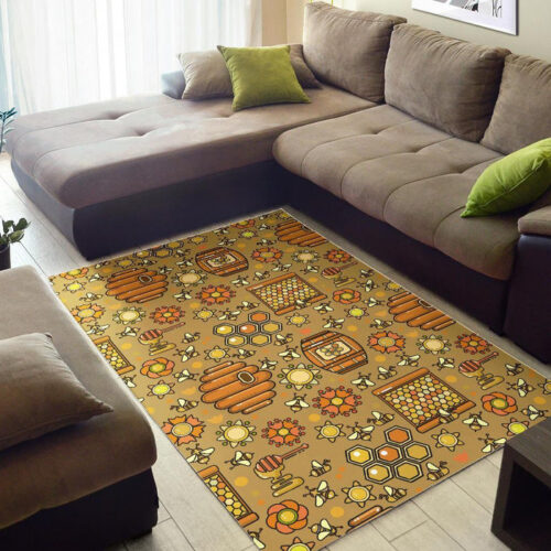 Cute-Bee-Honey-Gifts-Pattern-Print-Floor-Mat-2_700x700