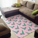 Dinosaur T rex Pattern Print Sillvela Area Rug
