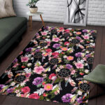 Dream Catcher Flower Boho Feather Sillvela Area Rug