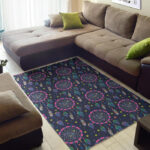 Dream Catcher Vintage Feather Sillvela Area Rug