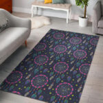 Dream Catcher Vintage Feather Sillvela Area Rug