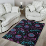 Dream catcher boho mandala Sillvela Area Rug