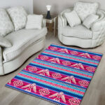 Eagle Native American Print Pattern Sillvela Area Rug