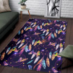 Feather Dream Catcher Vintage Sillvela Area Rug
