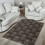 Feather Vintage Dream Catcher Sillvela Area Rug