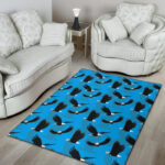 Flying Eagle Pattern Print Sillvela Area Rug