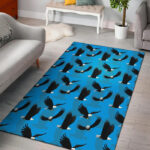 Flying Eagle Pattern Print Sillvela Area Rug