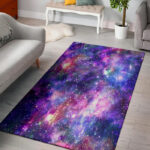Galaxy Night Print Sillvela Area Rug