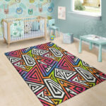 Geometric Sillvela Area Rug