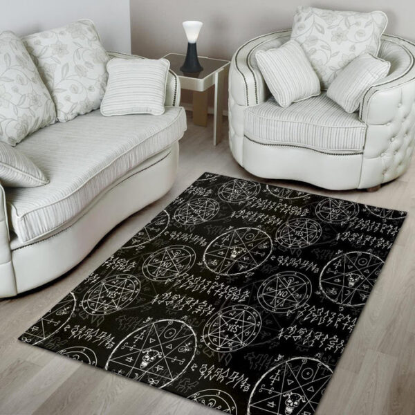 Gothic Sillvela Area Rug