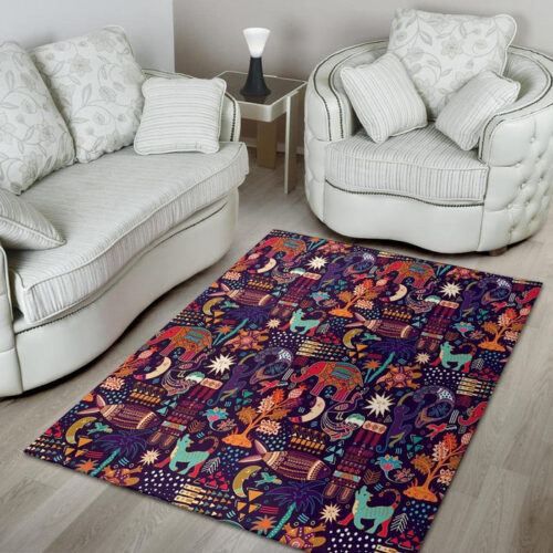Hippie Aztec Sillvela Area Rug