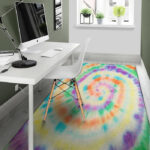 Hippie Tie Dye Sillvela Area Rug