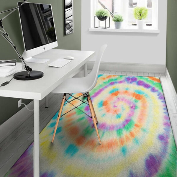 Hippie Tie Dye Sillvela Area Rug