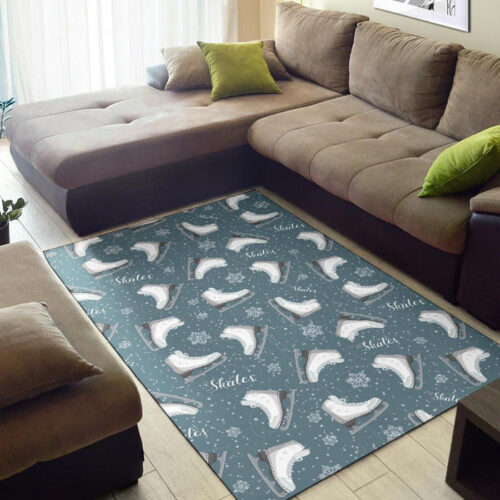 Ice-Skate-Snowflake-Pattern-Print-Floor-Mat-2_700x700