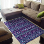 Indians Tribal Native Navajo American Aztec Print Sillvela Area Rug