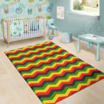 Jamaica Reggae Rasta Sillvela Area Rug