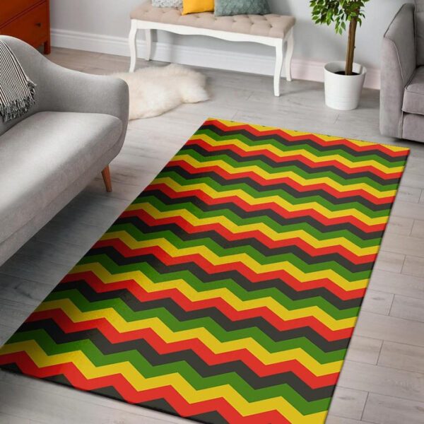 Jamaica Reggae Rasta Sillvela Area Rug