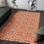 Keleidoscope Print Pattern Sillvela Area Rug