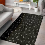 Magic Symbol Gothic Witch Sillvela Area Rug