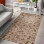 Marine Military Camouflage Camo Pattern Print Sillvela Area Rug