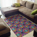 Navajo Indians Aztec Tribal Native American Print Sillvela Area Rug