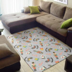 Nutcracker Pattern Print Sillvela Area Rug