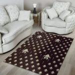 Odin's Mask Viking Sillvela Area Rug