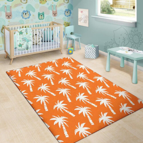 Orange-Hawaiian-Palm-Tree-Print-Floor-Mat-2_700x700