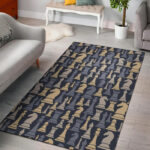 Pattern Print Chess Sillvela Area Rug