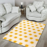 Pattern Print Sun Sillvela Area Rug