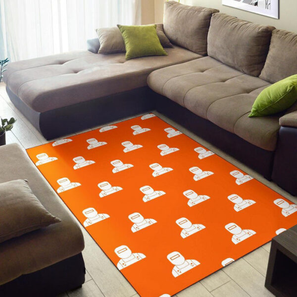 Pattern Print Welder Sillvela Area Rug